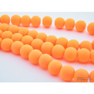 Kiárusítás!  20db. Üveg gyöngy. 8mm. Neon . Mindig akcióban!