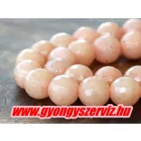 Csiszolt jade ásványgyöngy. 8mm. Válassz színt!
