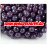 Csiszolt jade ásványgyöngy. 8mm. Válassz színt!