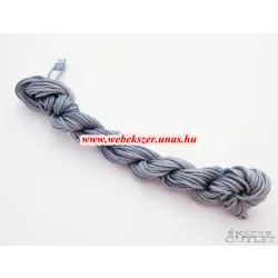   Shamballa fonal. Nylon fonal. 1.5mm. 12.5m. Sötétszürke.   Legjobb ár!