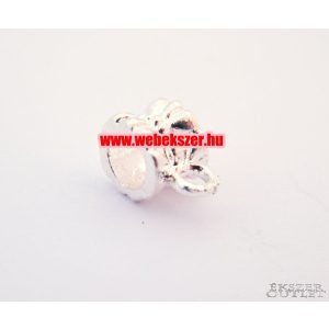 10db.  Pandora stílusú fém gyöngy. Charm tartó, medál tartó. Tartósan alacsony ár!