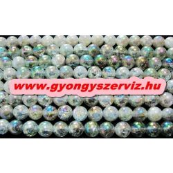 Roppantott hegyikristály. Irrizáló. 6mm. 