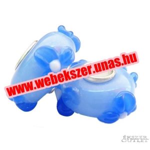 Kiárusítás! Pandora stílusú üveg gyöngy. Lámpagyöngy. 443695. Leárazva!