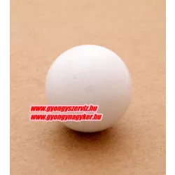 Angyalhívó csengő golyó. Fehér. 18mm .