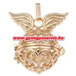 Leárazás! Angyalhívó medál. Arany szín.