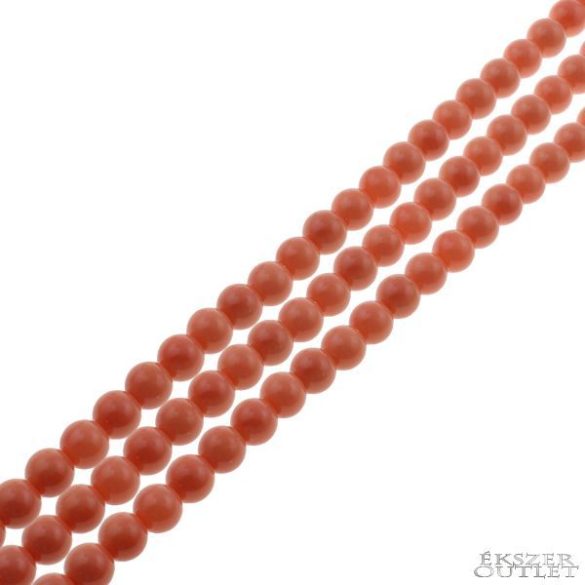 Üveg tekla gyöngy.Teklagyöngy. 8mm. AAA. 3 színben! Mindig akcióban!