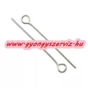 100db. Hurkos szerelőpálca. 0.7x28mm. Platina szín.