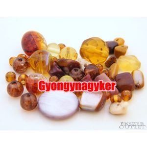 Vegyes gyöngy válogatás. Üveg, ásvány gyöngy mix. 20g. 12 szín! Mindig akcióban!