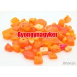 Vegyes gyöngy válogatás. Üveg, ásvány gyöngy mix. 20g. 12 szín! Mindig akcióban!