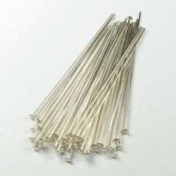 100db. Talpas szerelő pálca. 40x0.7mm. Ezüst szín.