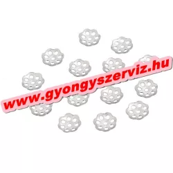 Acél gyöngykupak. 6x1mm. 