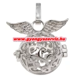 Leárazás! Angyalhívó medál. Élet fa. Platina szín.