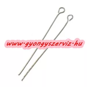 100db. Hurkos szerelőpálca. 0.7x40mm. Platina szín.