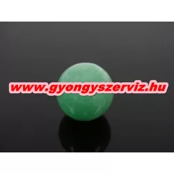   Zöld aventurin ásványgyöngy. Marokkő, harmónia gyöngy. 14mm.