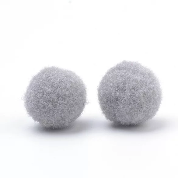 Poliészter pompom. 14-15mm. 30 db/csomag. Több szín.