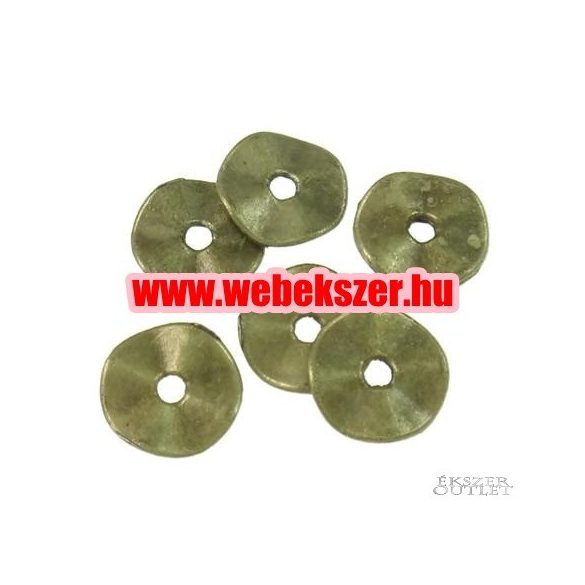 Leárazás!  20db. Fémgyöngy. Köztes gyöngy.9.5x1mm. Mindig akcióban!
