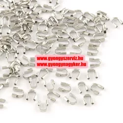 2g. Drótőr. 4.5x4x1mm. Platina szín.