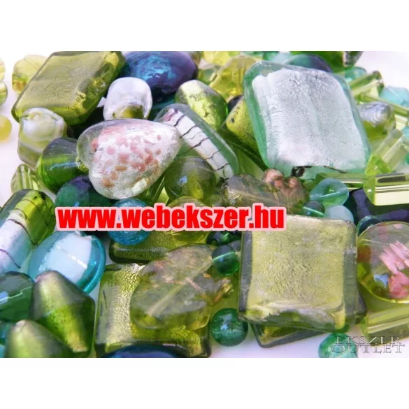 Üveggyöngy mix. 50g. 8 színben! Mindig akcióban!