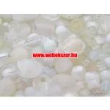 Üveggyöngy mix. 50g. 8 színben! Mindig akcióban!