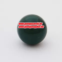 Angyalhívó csengő golyó. Smaragdzöld . 16mm .