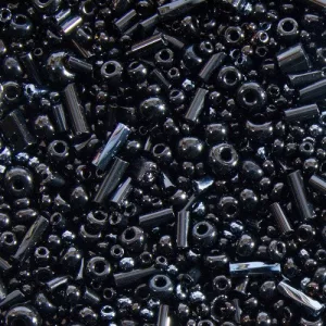 Kiárusítás!  Preciosa  fekete mix. 20g/csomag. Mindig akcióban!