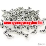 10db. Angyalszárny. 14x7x3. Antik ezüst szín. Fémgyöngy, köztes gyöngy.