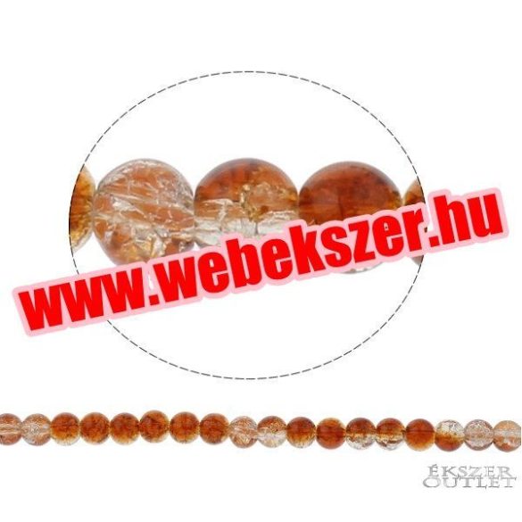 Roppantott üveggyöngy. 8mm. 8 szín! Mindig akcióban!