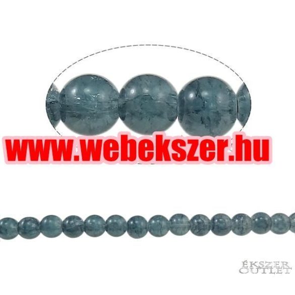 Roppantott üveggyöngy. 8mm. 8 szín! Mindig akcióban!