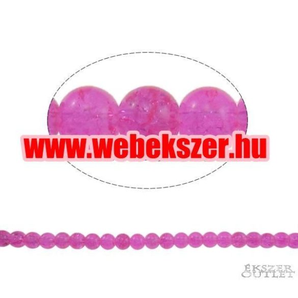 Roppantott üveggyöngy. 8mm. 8 szín! Mindig akcióban!