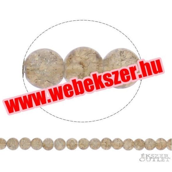 Roppantott üveggyöngy. 8mm. 8 szín! Mindig akcióban!