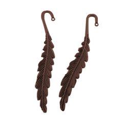 Könyvjelző alap. 117x13mm. Antik réz szín.