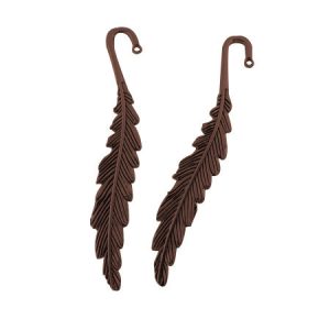 Könyvjelző alap. 117x13mm. Antik réz szín.