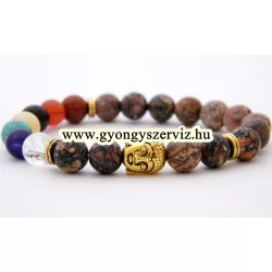 Leárazás!  Buddha, csakra karkötő csomag.