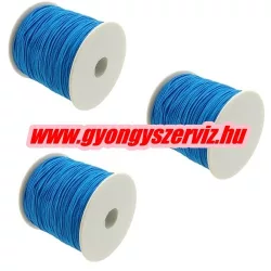 10m. Gumizsinór, kalapgumi. 0.8mm. Kék.