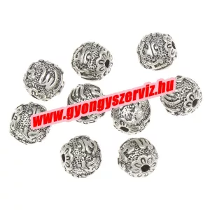 Leárazás! Buddha gyöngy, tibeti fém köztes gyöngy. Mindig akcióban!