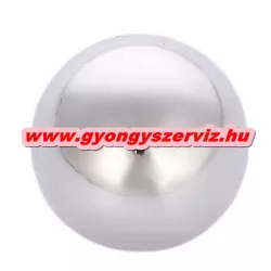 Angyalhívó csengő golyó. Ezüst szín. 16mm .