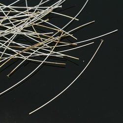 100db. Talpas szerelőpálca. 50x0.8mm. Ezüst szín.