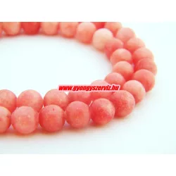 Jade ásványgyöngy. 8mm. Tutti-frutti.