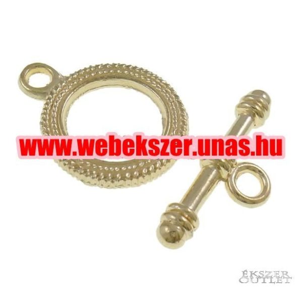 5 szett. Karkötő kapocs. Ékszer zár. Arany szín.   Legjobb ár!