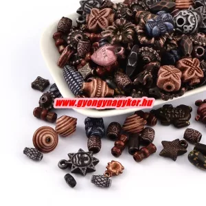 Akril gyöngy. Sötét mix. 10g. Mix. Mindig akcióban!