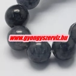 Jade ásványgyöngy. Szürke. 8mm. 