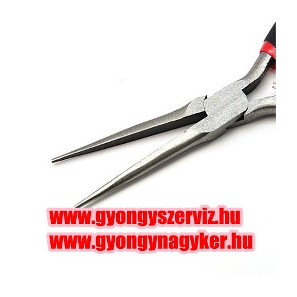 Hosszú kúpos, ékszerész fogó.