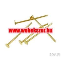   100db. Talpas szerelőpálca . Arany szín.  2 méretben.  Leárazva!
