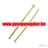 100db. Talpas szerelőpálca . Arany szín.  2 méretben.  Leárazva!
