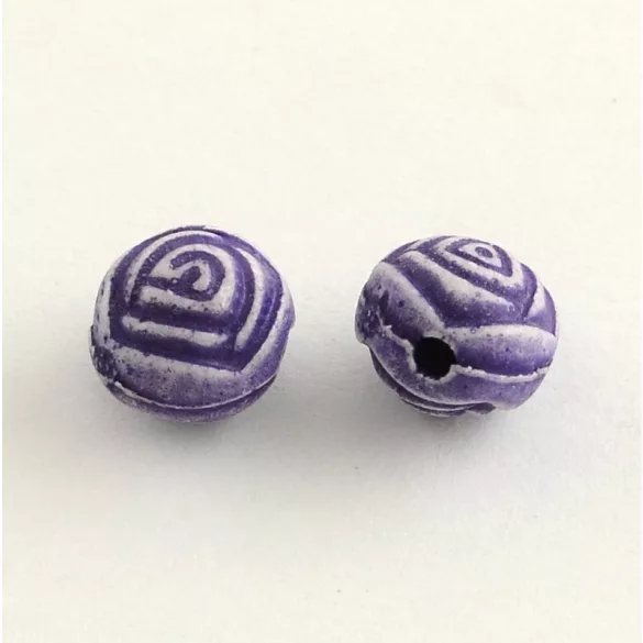50db. Műanyag virág.  8x6.5mm. Mix.