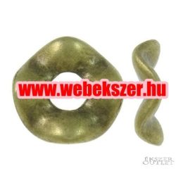   Leárazás! 20db. Fémgyöngy. Fém köztes gyöngy. 12.5x12.5x2.5mm.  Mindig akcióban!