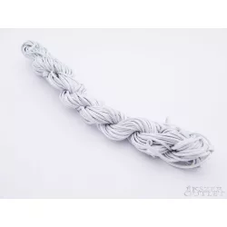   Shamballa fonal. Nylon fonal. 1.5mm. 12.5m. Szürke.   Legjobb ár!
