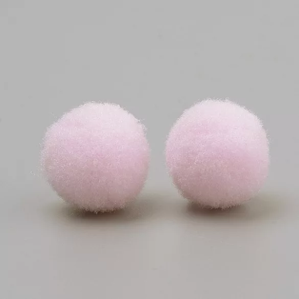 Poliészter pompom. 10mm. 50db/csomag. 8 szín.