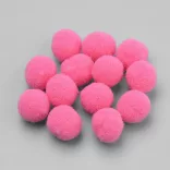 Poliészter pompom. 10mm. 50db/csomag. 8 szín.