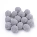 Poliészter pompom. 10mm. 50db/csomag. 8 szín.